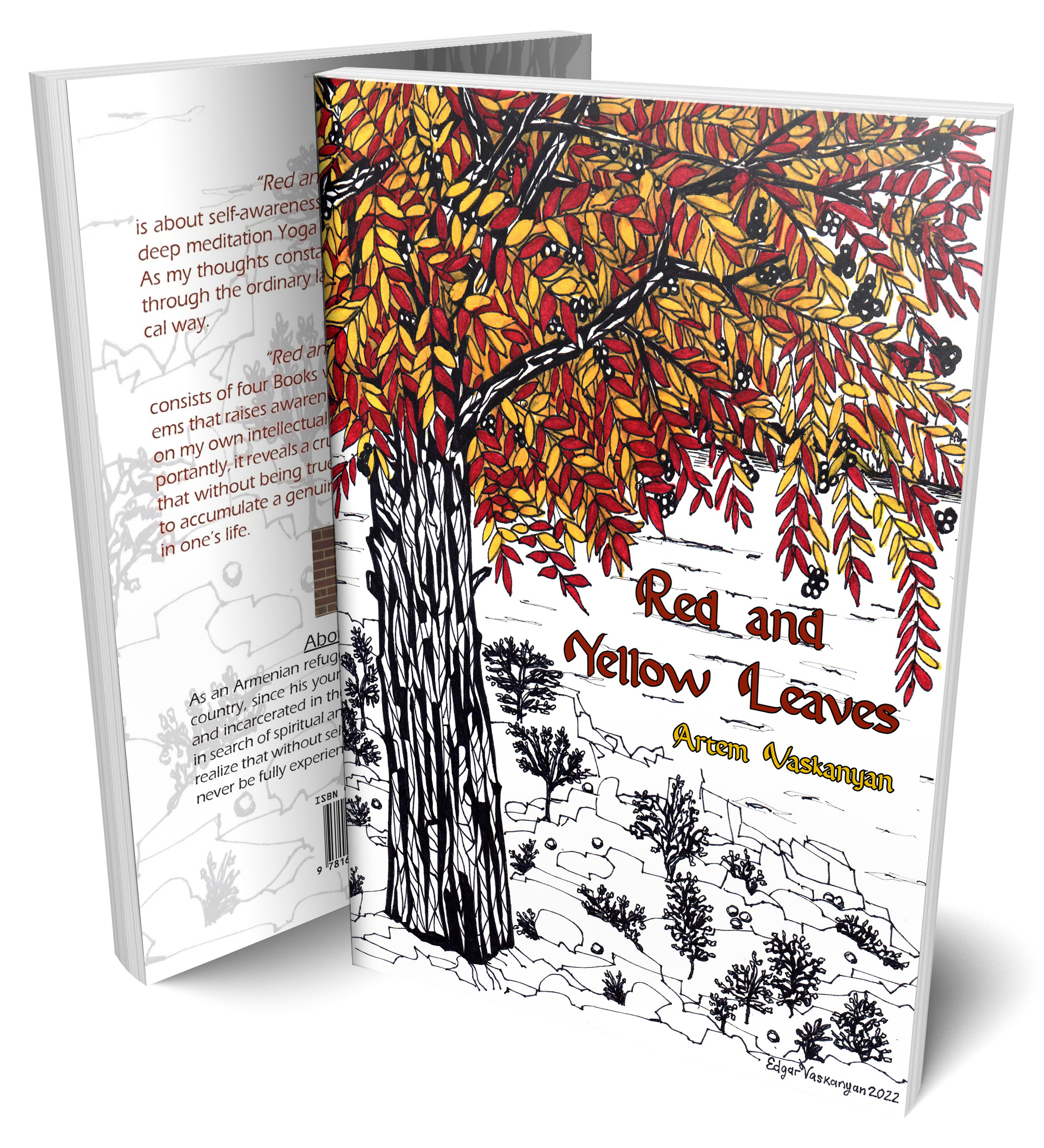 Cover of 'Red and Yellow Leaves'.