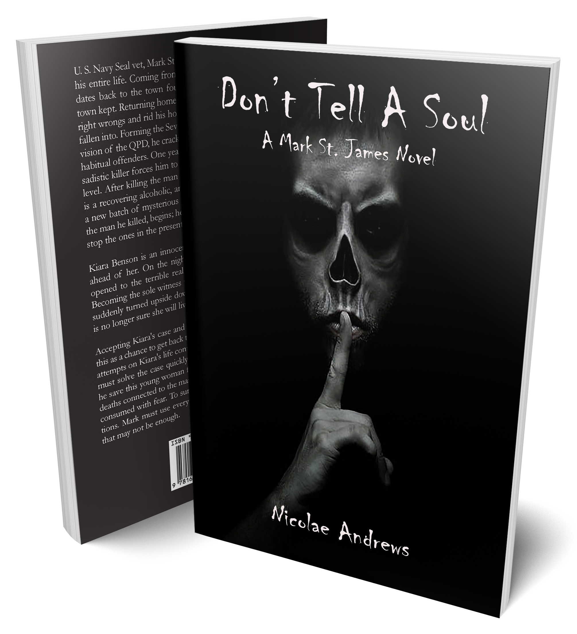 Cover of 'Don't Tell A Soul: A Mark St. James Novel'